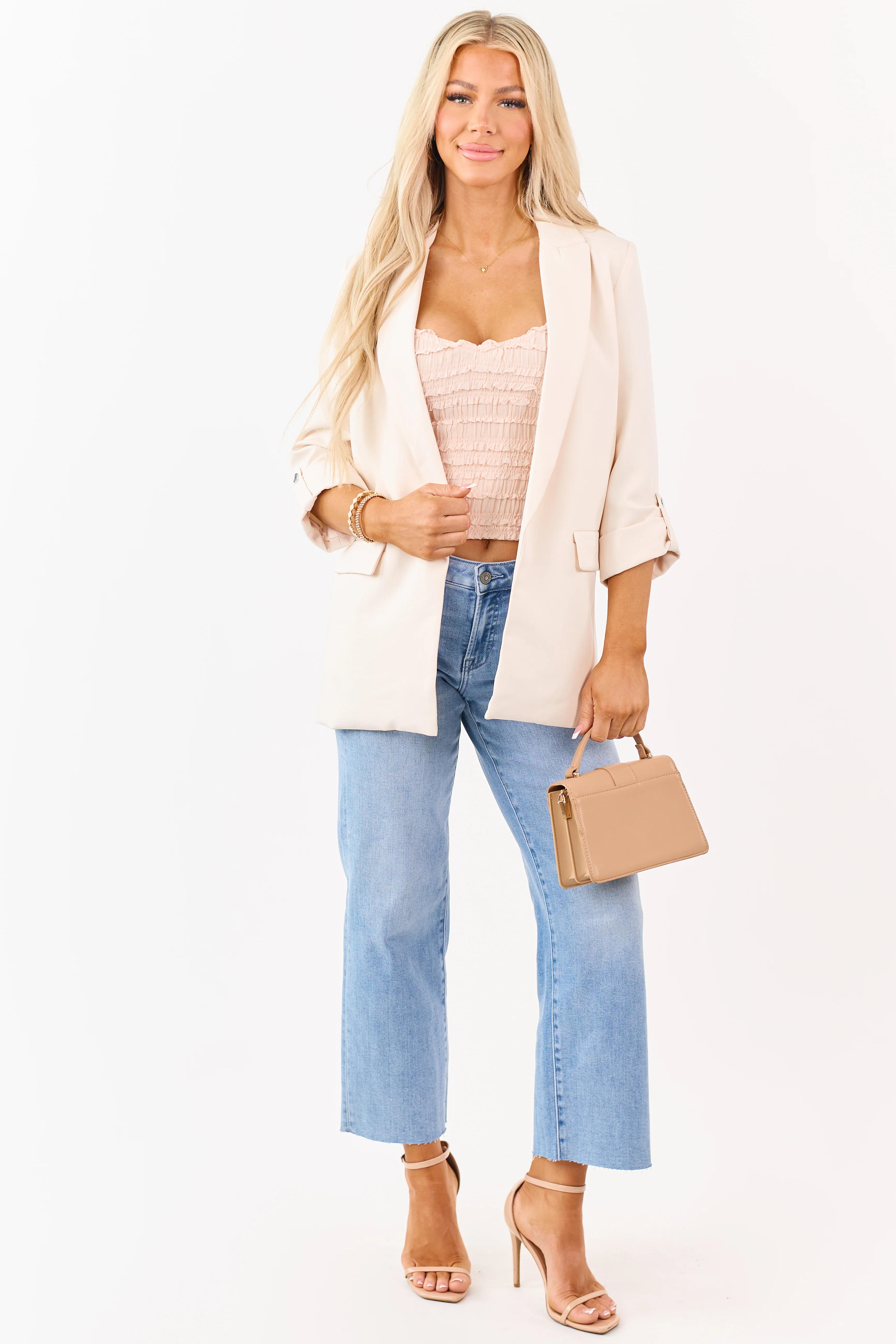 Hidden Premium Medium Wash Stretchy Straight Jeans - Image 5