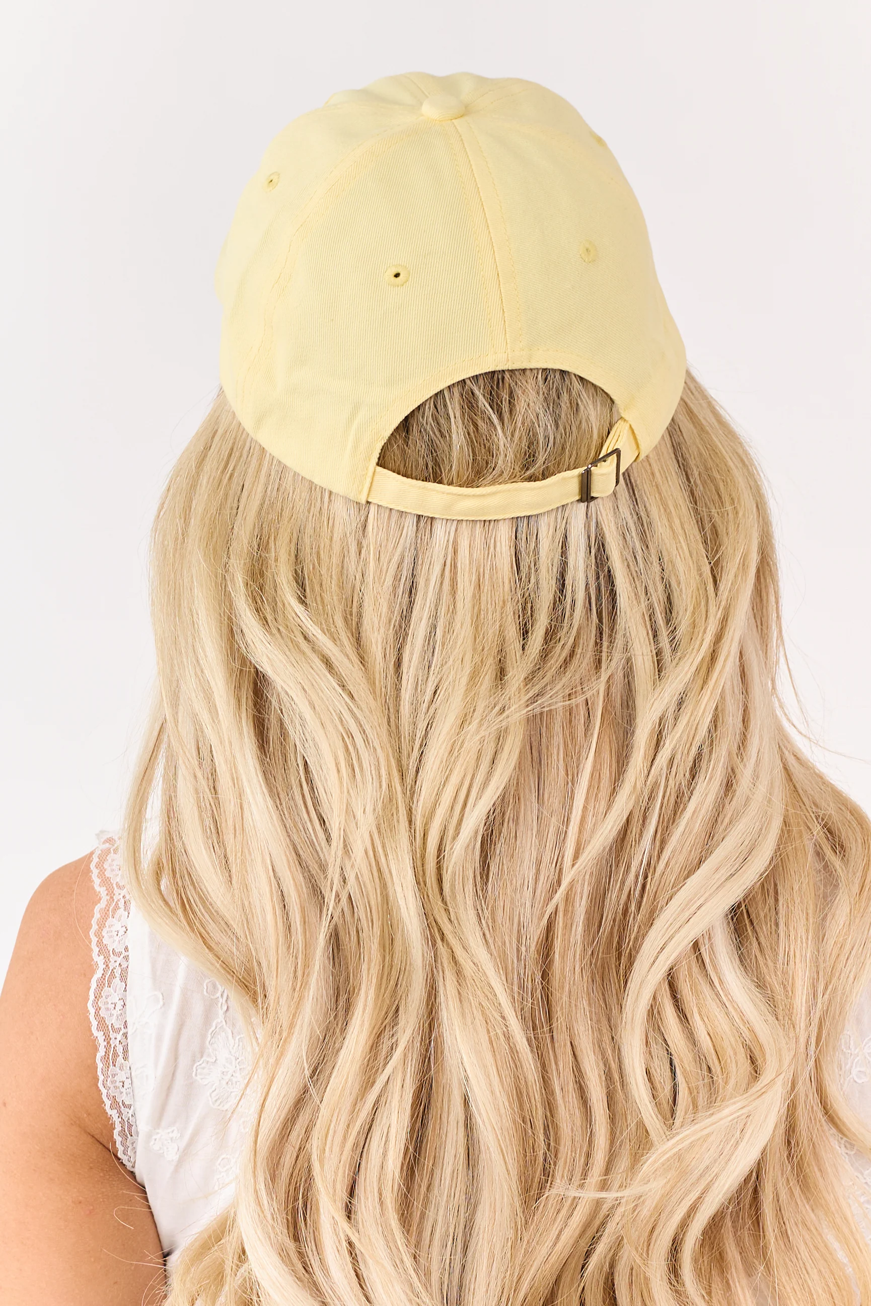 Honeysuckle "Lazy Sundays" Embroidered Baseball Cap - Image 3