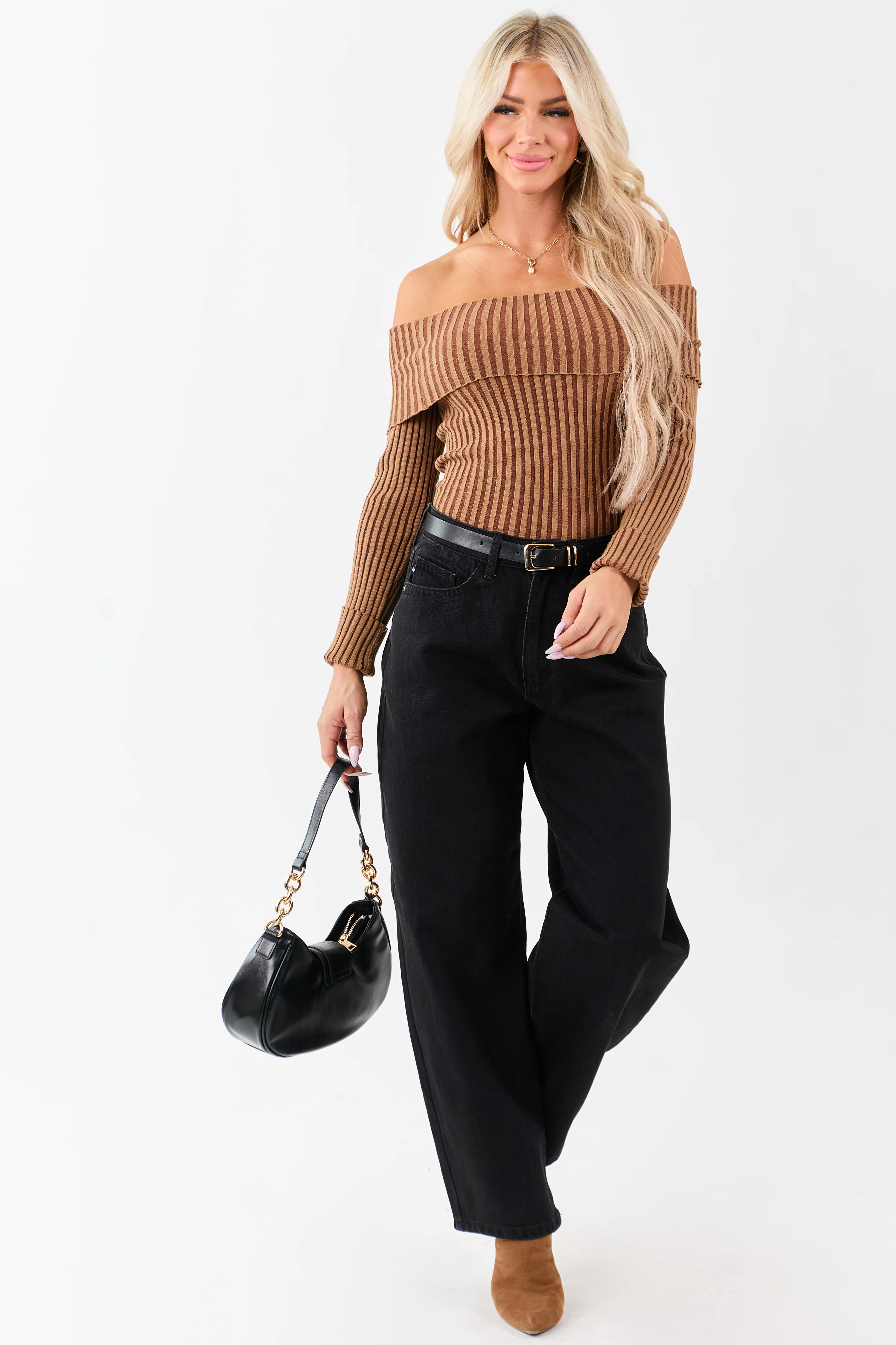Judy Blue Black Washed High Rise Barrel Jeans - Image 5