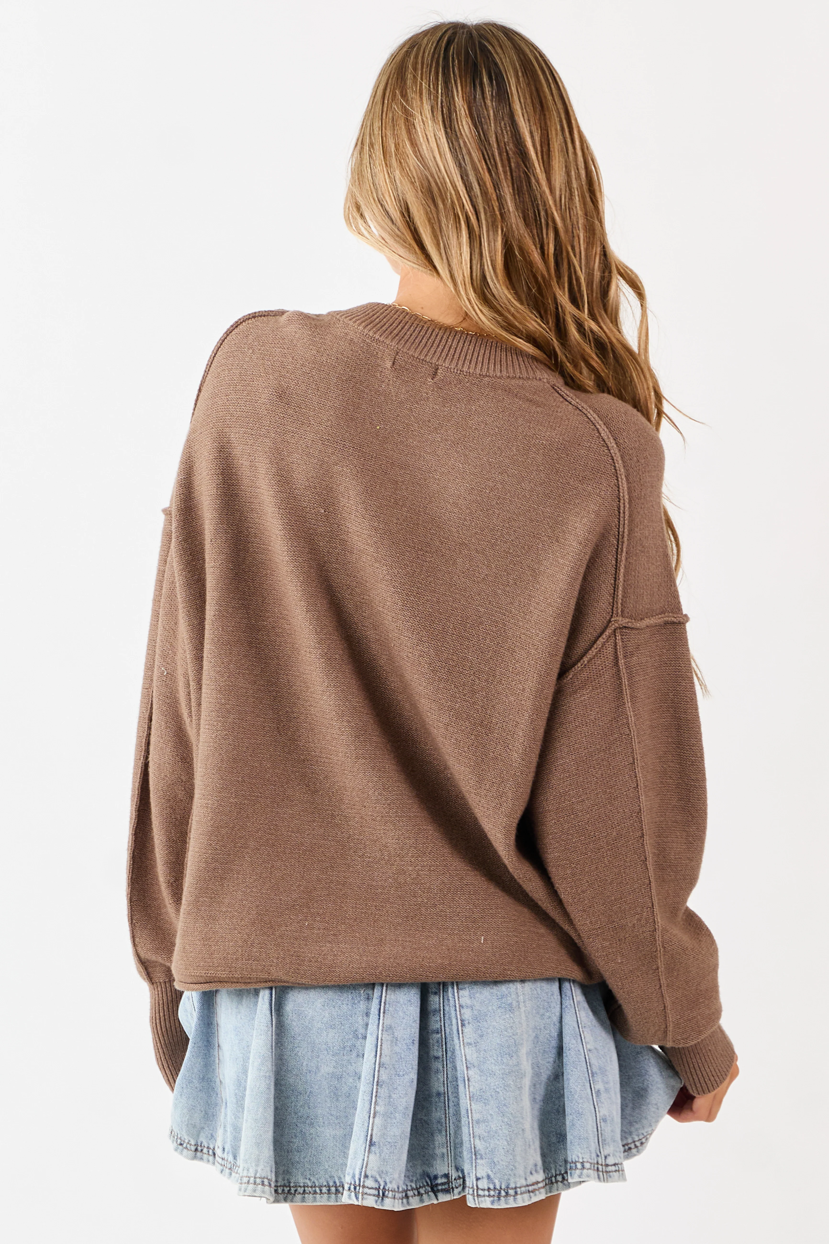 Walnut Horse Embroidered Graphic Knit Sweater - Image 7